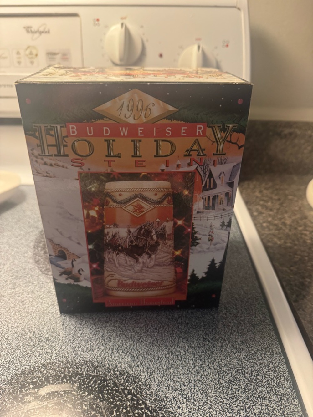 VTG Budweiser Holiday Steins 1989, 1992 & 1996